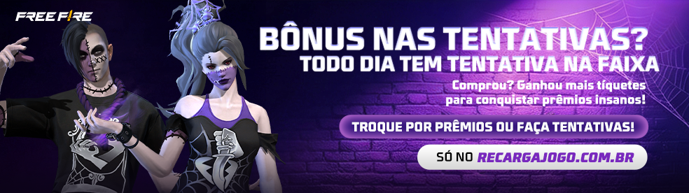 Evento especial com bônus nas tentativas